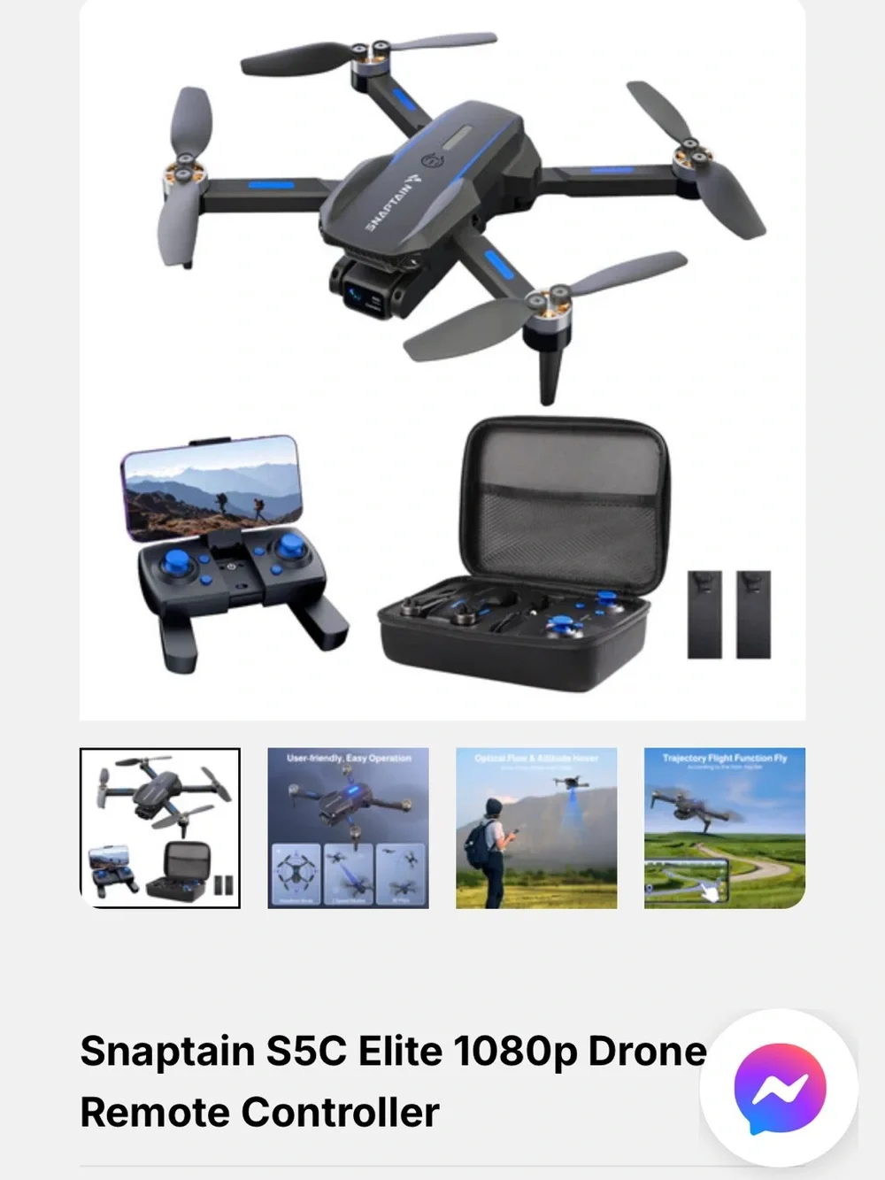 Snaptain drone dr-ste51b no remote